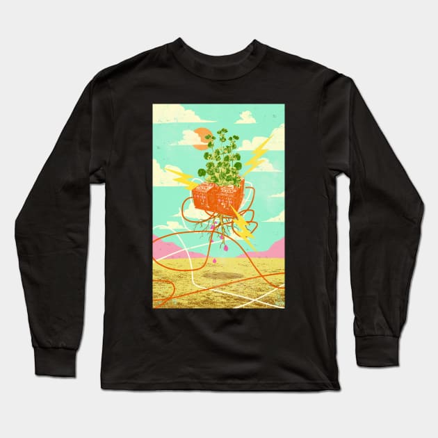 ORGANIC MECHANICS Long Sleeve T-Shirt by Showdeer